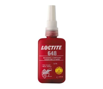 Loctite 648 green press-fit locker - 24cc