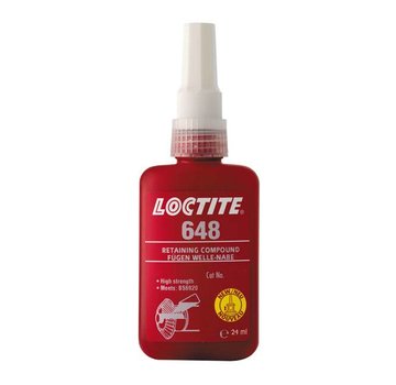 Loctite 648 verde, de montaje a presión taquilla - 24CC