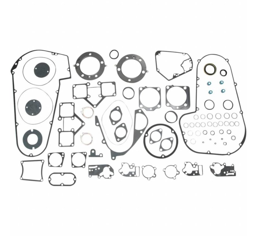 Engine Extreme Sealing Motor Complete Gasket set - for 80-84 Shovelhead 5-speed