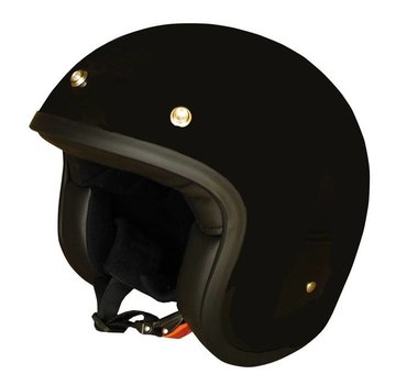 DMD Casco negro sÃġlido