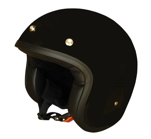 DMD Solid black Helm