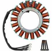 Cycle Electric Stator for 3-Phase 50A Charging Fits: 99-05 FLH/FLT