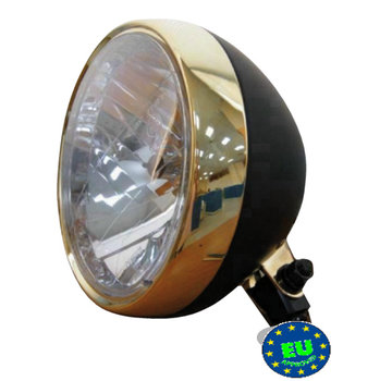 TC-Choppers headlight black and bronze