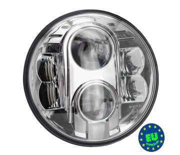 TC-Choppers koplamp LED unit 7 inch Past op:> de meeste 7 inch