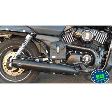 MCJ Slip-on avec embouts coniques Slashed, Convient 2015 pour présenter XG500 et XG750 rue