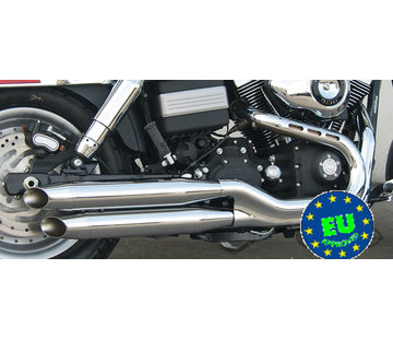 MCJ Silensiosos Real adapta 2006-2017 modelos Dyna FXDB