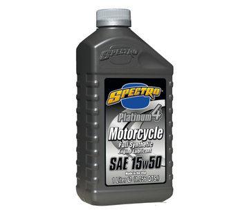 Spectro Oil Motorcycle sae 15w50 platinium full synthetic