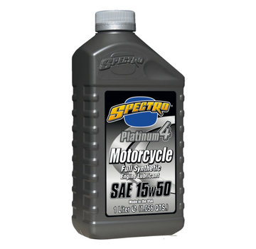 Spectro Oil Motorcycle sae 15w50 platinium full synthetic