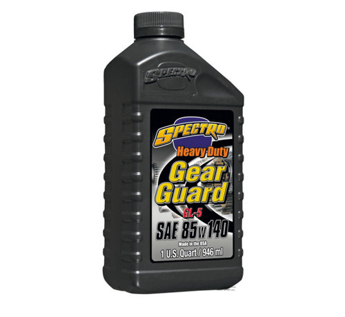 Spectro 85W140 aceite de la transmisión para 4 y 5 velocidad Harley-Davidson transmisiones Big Twin