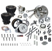 S&S 93 "Hot Set Up Kit pour 1973- '77 Harley-Davidson grands modèles jumeaux comprend 4-1 / 2" stroker Volants