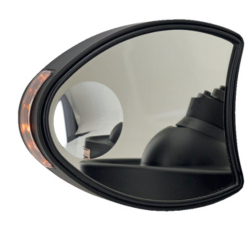 TC-Choppers mirror fairing monted mirrors with Turnsignals: for Touring FLH/FLT