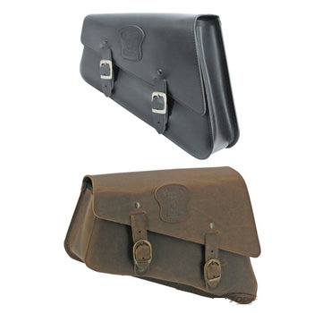 Texas leather Engine Sportster XL side bags Black or Brown