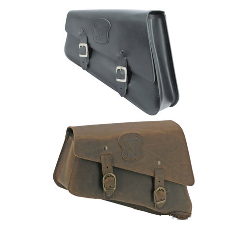 Texas leather Engine Sportster XL side bags Black or Brown