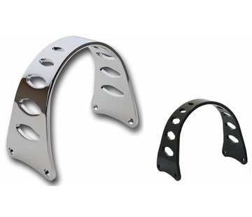 TC-Choppers fender Custom fork braces Black or Chrome Fits: > all Wide Glide with 19" or 21" wheel