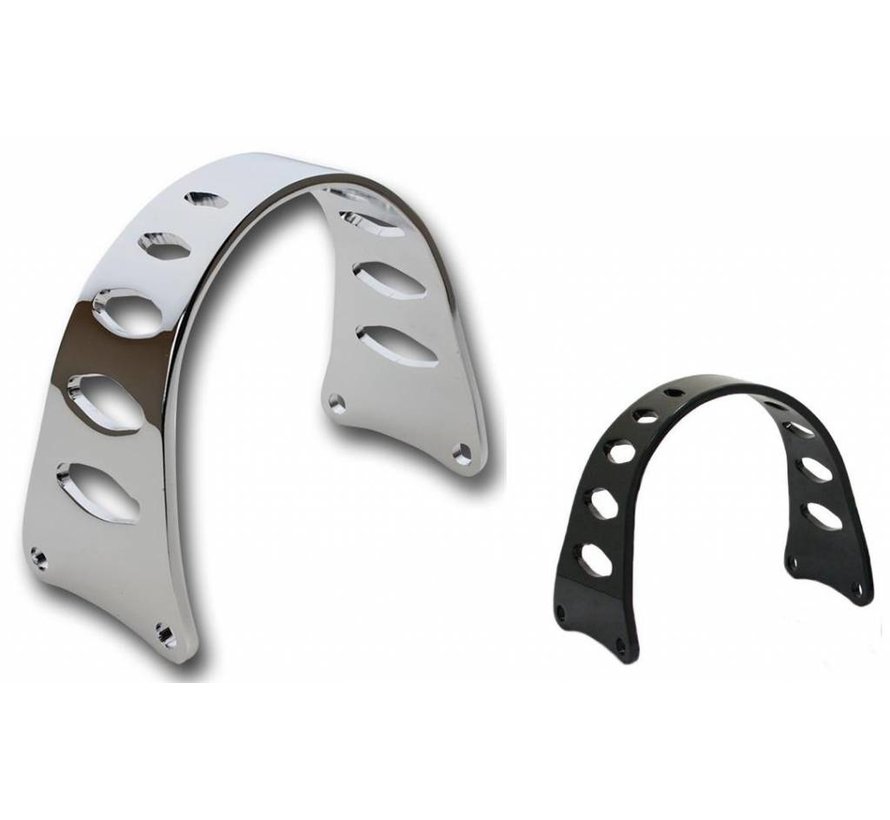 fender Custom fork braces Black or Chrome Fits: > all Wide Glide with 19" or 21" wheel