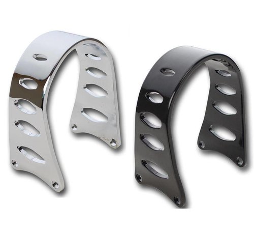 TC-Choppers fender Custom fork narrow braces Black or Chrome Fits: > all Narrow Glide with 19" or 21" wheel