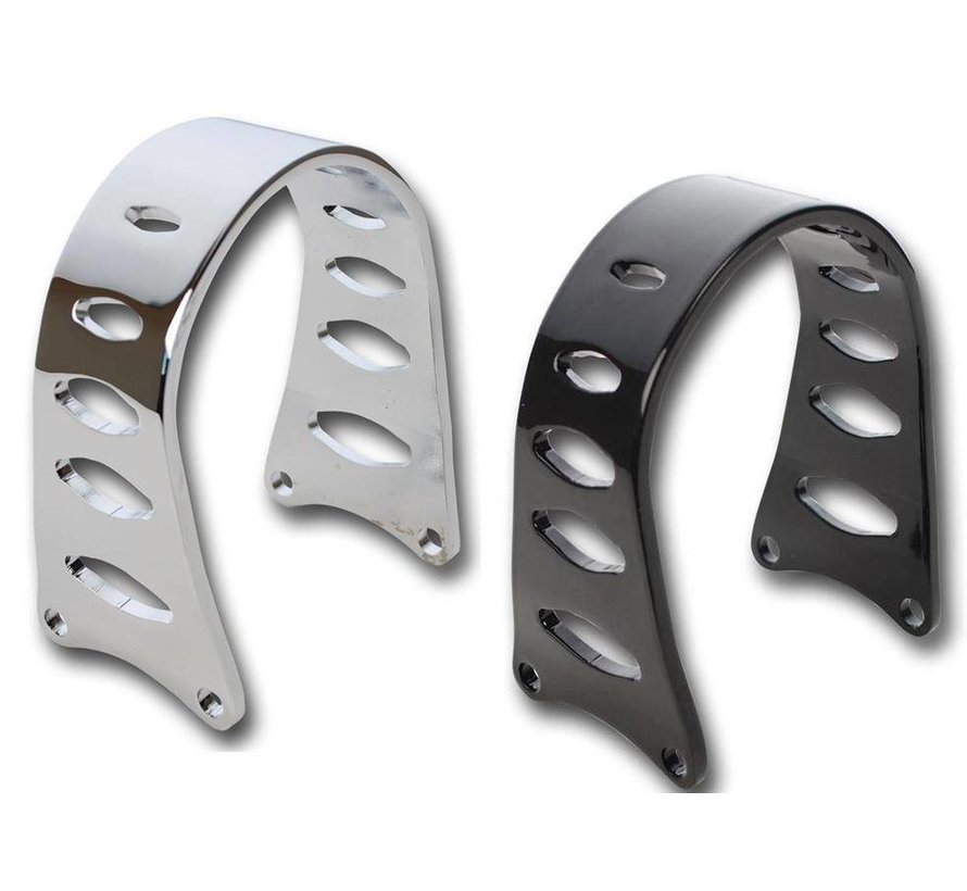 fender Custom fork narrow braces Black or Chrome Fits: > all Narrow Glide with 19" or 21" wheel
