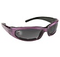 Goggle Sunglasses Grey Gradient Fits: > all Lady Bikers