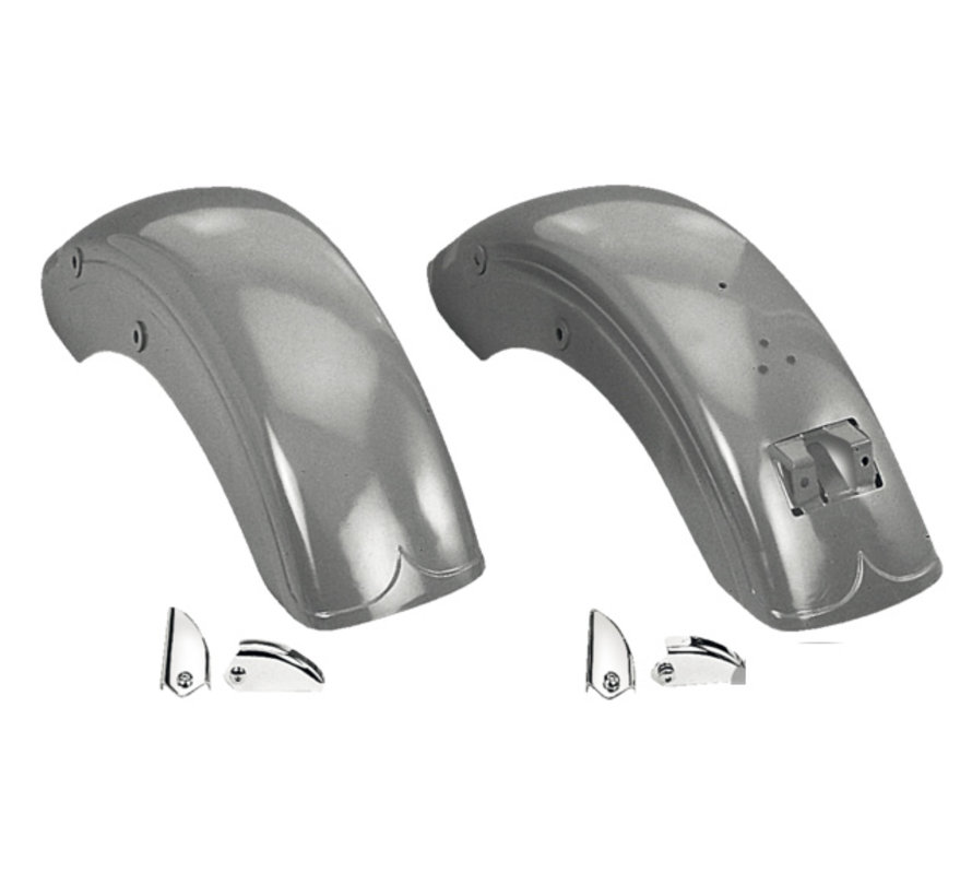 guardabarros trasero acero pulgadas cortas Softail 84-99