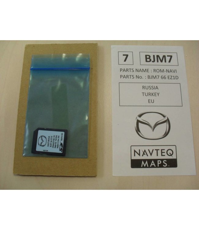 Navigation Software Navi SD-Karte Original Mazda