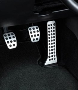 Mazda 3 Alu Pedalsatz 3-teilig original nur für Schaltgetriebe BM ab 05.2013