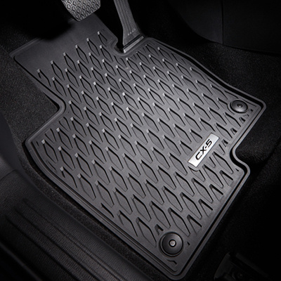 AZUGA Auto-Fußmatten Gummi-Fußmatten passend für Mazda CX-5 ab 2012, für Mazda  CX-5 SUV