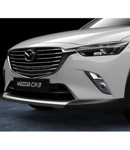 Mazda CX-3 Design-Unterfahrschutz vorne lackiert in matt silber