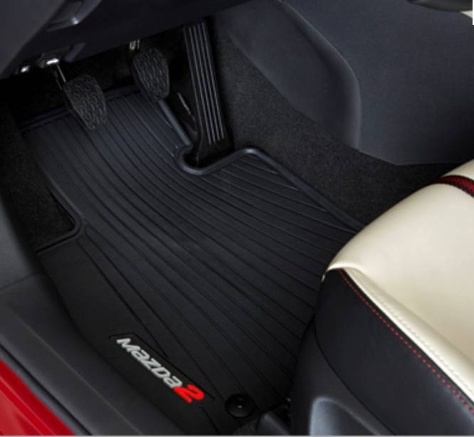 Mazda 2 N E U ab 2015 Gummi-Passformmattensatz original - Autohaus Prange  Online Shop