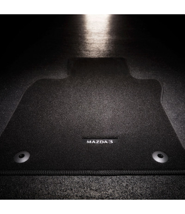 Mazda 3 BP Textilfußmattensatz "Standard" original ab 11.2018