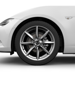 Mazda MX-5 ND Leichtmetallfelge 7,0J x 17 Design 159 Brillantsilber mit Hochglanzfinish Alufelge