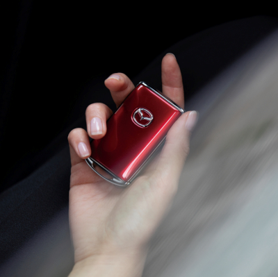 Mazda Schlüsselanhänger Kordell mit Gravur - Autohaus Prange