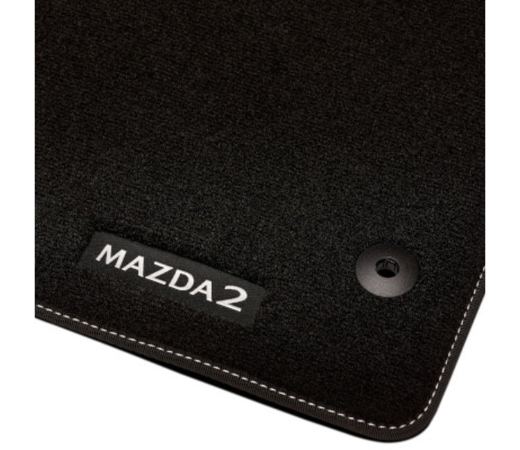 Hagelsichere Autoabdeckung für Mazda Mazda2 2 Sedan/Hatchback (Type DE/DJ /  XP21 / DY), Verdicktes Gute Passform Thermische Halbverdeck Autoabdeckung,Black  : : Auto & Motorrad