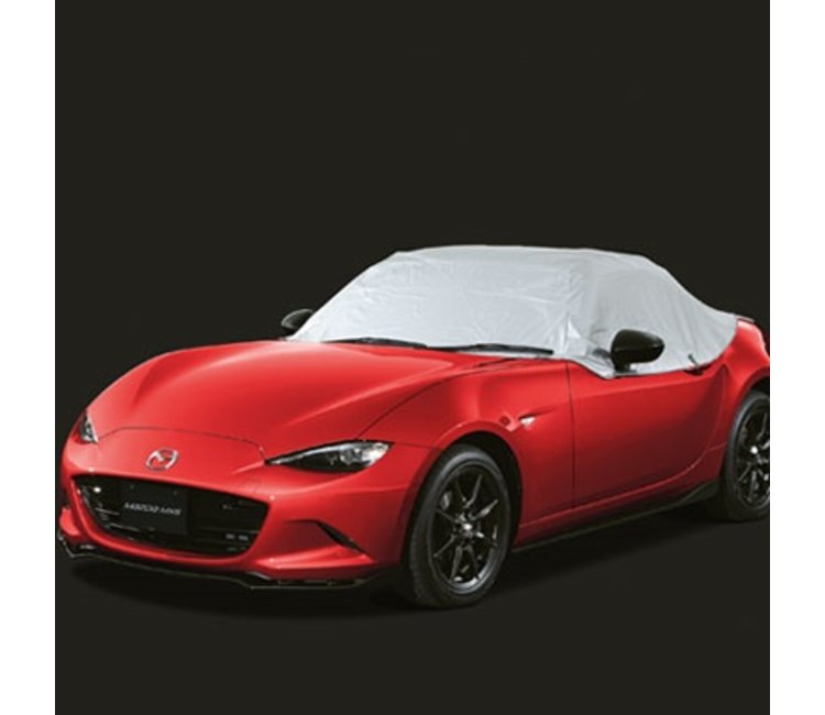MX-5 ND Karosserieschutzhülle Halbgarage halbes Cover für draußen mit Mazda  Logo - Autohaus Prange Online Shop