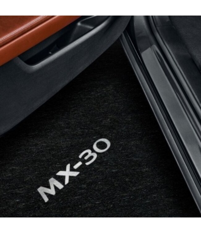 Mazda MX-30 Tür-Projektor mit Modellbezeichnung MX-30