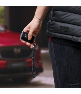 Mazda Schlüsselanhänger grau/schwarz