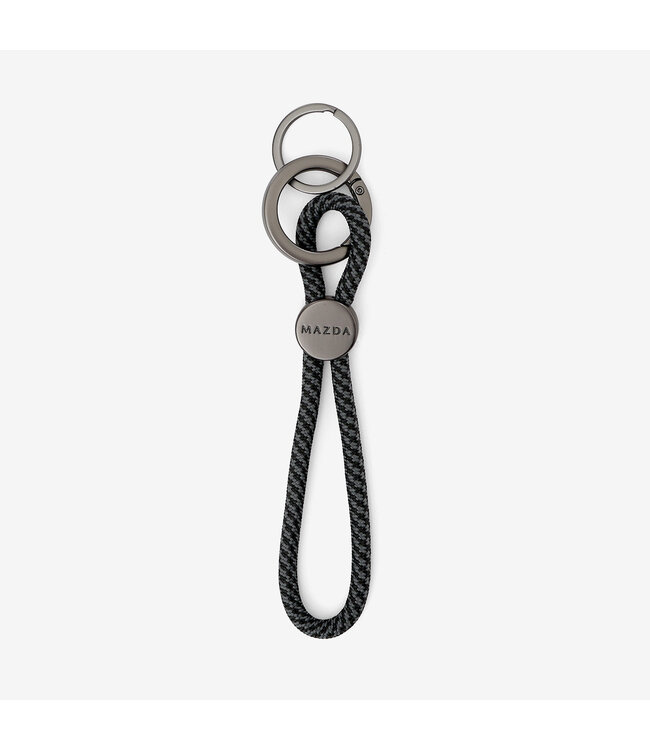 Mazda Schlüsselanhänger grau/schwarz