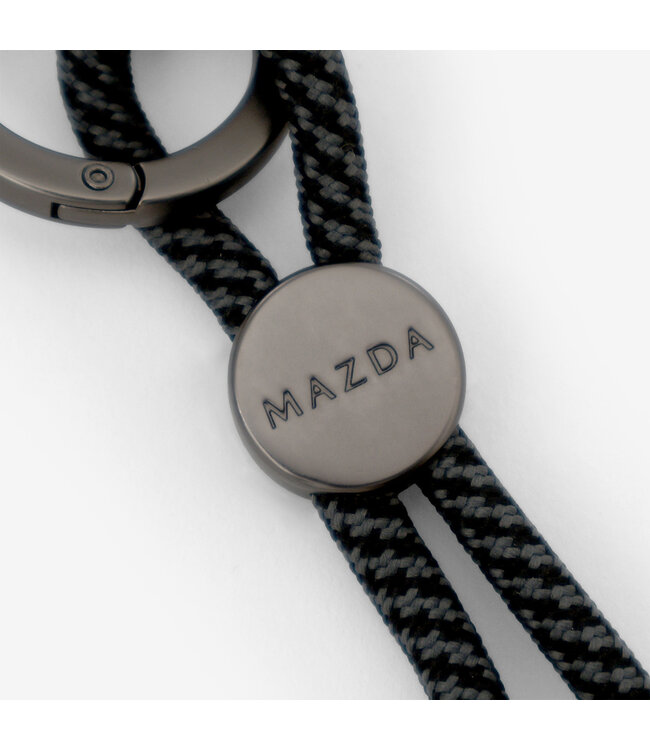 Mazda Schlüsselanhänger grau/schwarz