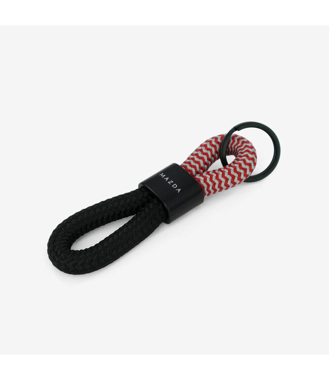 Mazda Schlüsselanhänger rot/schwarz