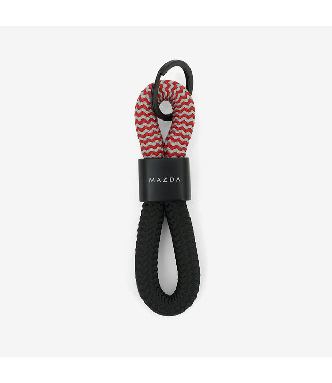 Mazda Schlüsselanhänger rot/schwarz