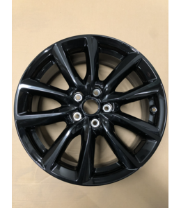 Mazda 3 BP Leichtmetallfelge 18" Schwarz mit Scheuerspuren