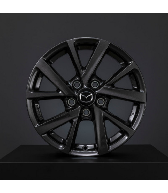 Mazda 3 BP ab 11.2018  Alufelge 6,5J x 16  anthrazit mit Lackabplatzer