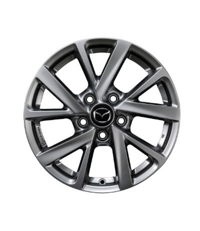 Mazda 3 BP ab 11.2018  Alufelge 6,5J x 16  anthrazit mit Lackabplatzer