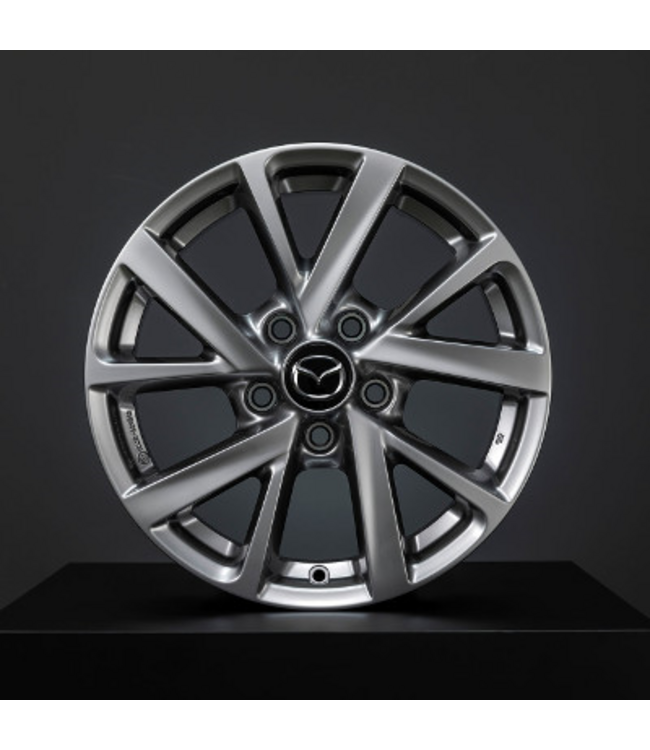 Mazda 3 BP ab 11.2018  Alufelge 6,5J x 16  anthrazit mit Lackabplatzer