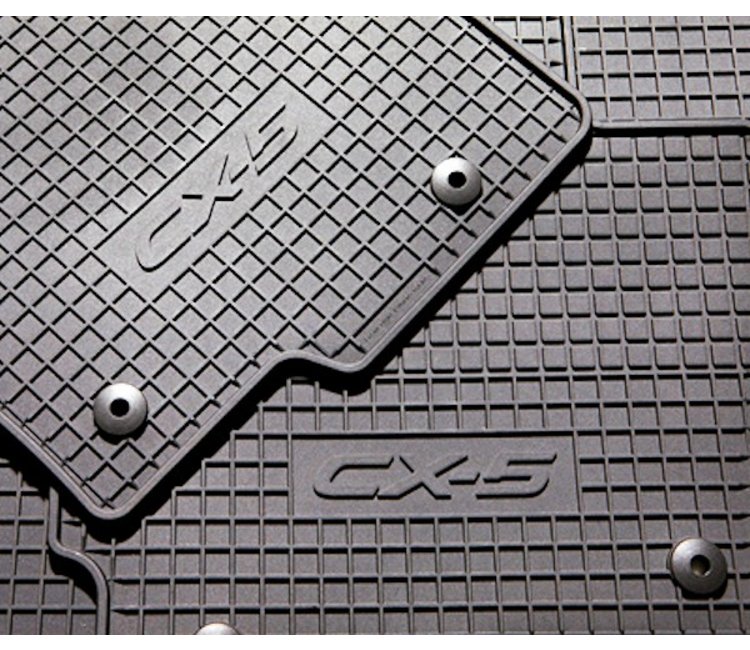 3D Gummi Fußmatten kompatibel für MAZDA CX-5, Typ KF, BJ ab 2017>