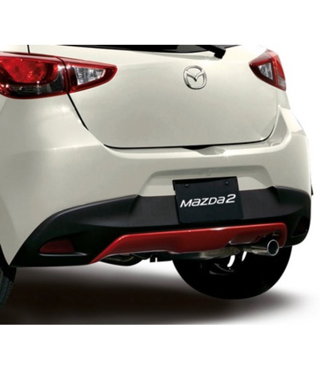 Mazda 2 Unterfahrschutz original ab 02.2015 Typ DJ lackiert in Rubinrot metallic