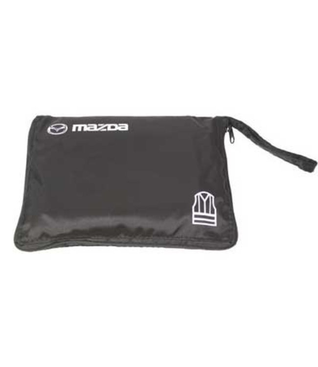 Mazda Warnweste in Premium Nylon Verpackung