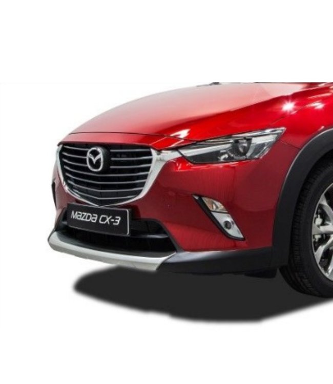 Mazda CX-3 Design-Unterfahrschutz vorne lackiert in matt silber