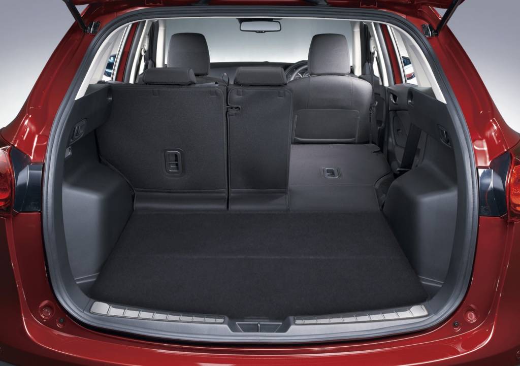 Mazda CX-5 KE bis 2017 Ladekantenschutz Edelstahl Kofferraum