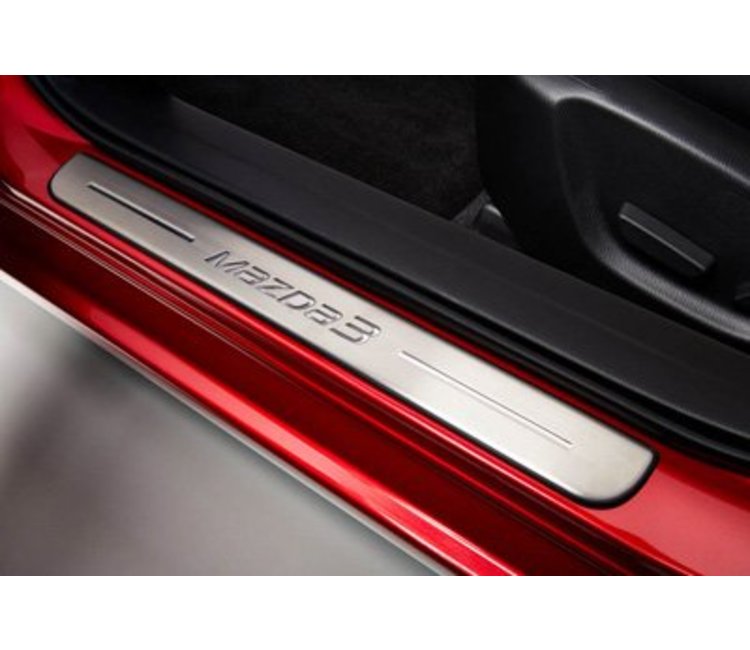 Mazda 3 Einstiegsleisten Edelstahl original ab 05.2013 BM + BN - Autohaus  Prange Online Shop