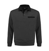 Indushirt PSW300 polosweater met knoop en borstzak